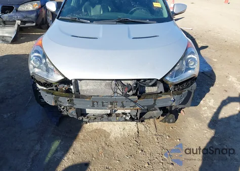 2013 Hyundai Veloster Turbo W/Blue из США, поврежденный, VIN KMHTC6AE3DU086948